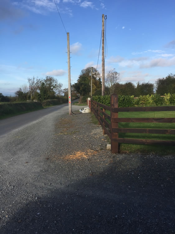 Domestic Fencing - Corner Post